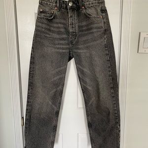 Zara boyfriend flood jeans